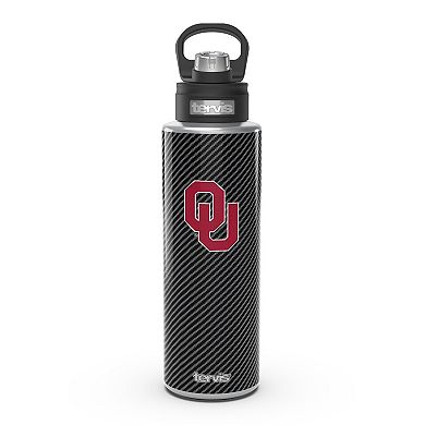 Tervis Oklahoma Sooners 40oz. Carbon Fiber Wide Mouth Water Bottle