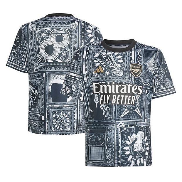 ゆ*け様 adidas Arsenal FC \"Ian wright\" ユニフォ 2023-24 Arsenal adidas x Ian Wright Pre-Match Sweat Top