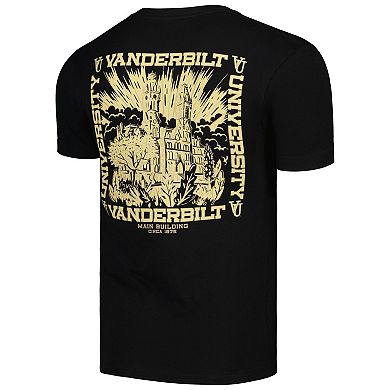Men's Uscape Apparel Black Vanderbilt Commodores 150th Anniversary T-Shirt