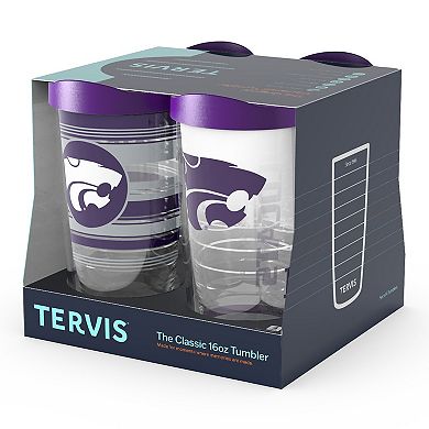Tervis Kansas State Wildcats Four-Pack 16oz. Classic Tumbler Set