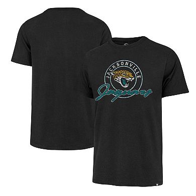 Men's '47 Black Jacksonville Jaguars Ringtone Franklin T-Shirt