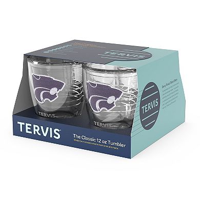 Tervis Kansas State Wildcats 4-Pack 12oz. Emblem Tumbler Set