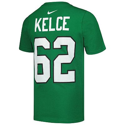 Philadelphia Eagles Jason Kelce Nike shops Green Game Jersey