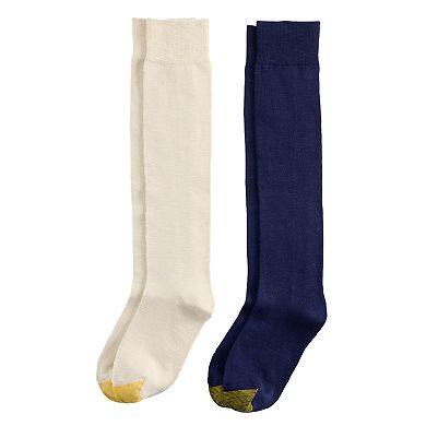 Women's GOLDTOE® 2-Pack Basic Knee-High Socks