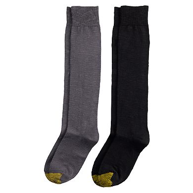 Women's GOLDTOE® 2-Pack Basic Knee-High Socks