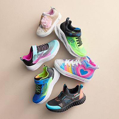 Kohls skechers kids best sale