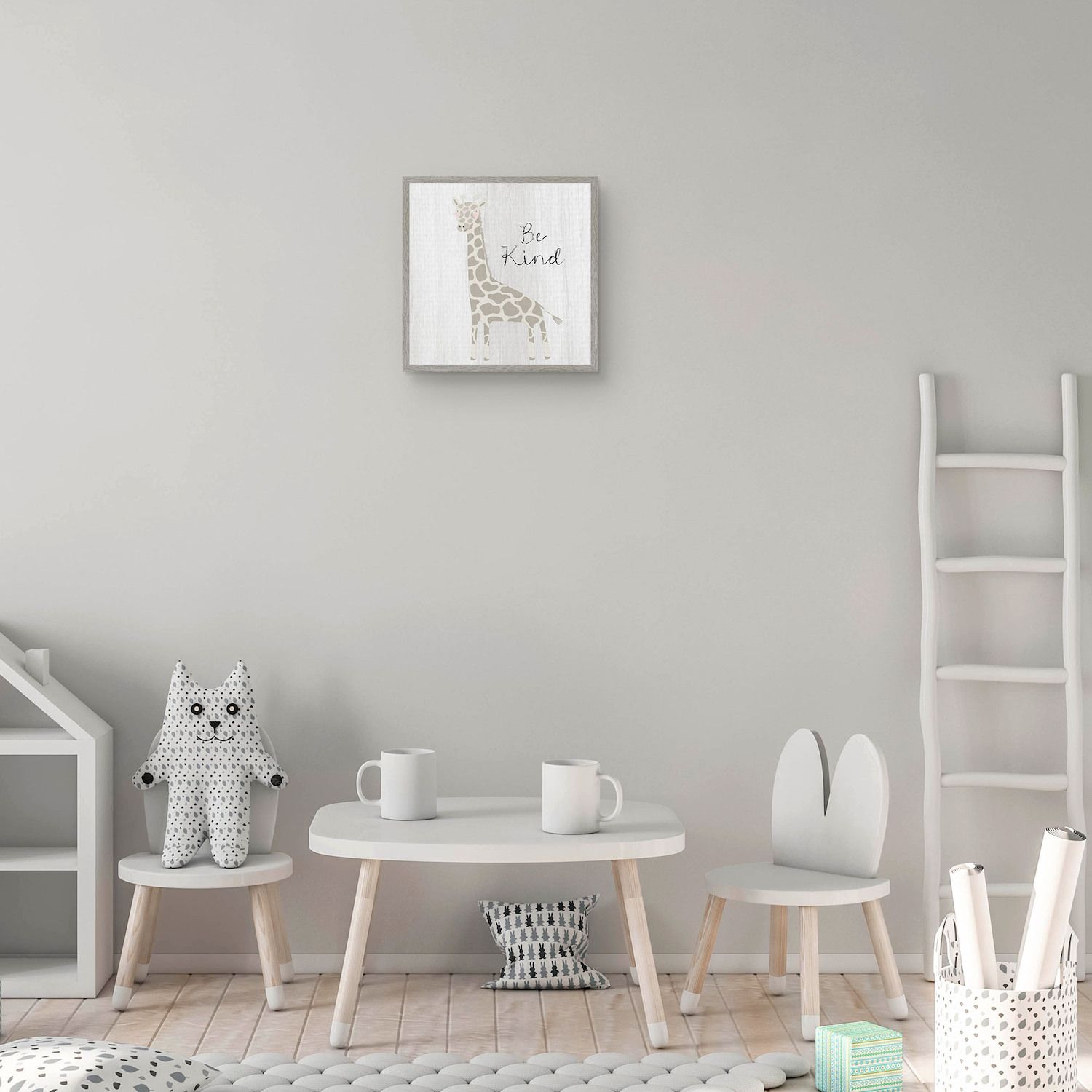 Adorable 6-Pack Nursery Wall Art Set – 8x10 Inch Framed Prints For Baby Room, Playroom, Or Kids' Bedroom