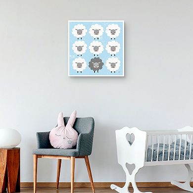 Be Ewe Framed Wall Art