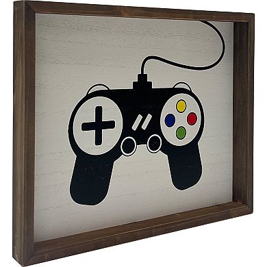 Gamer Controller Wood Wall Decor