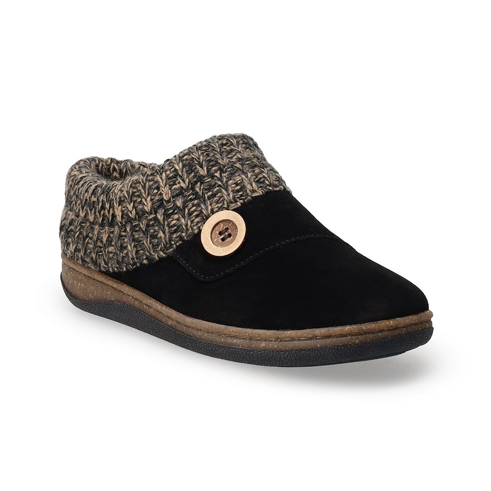 Clarks® Suede Women's Clog Slippers