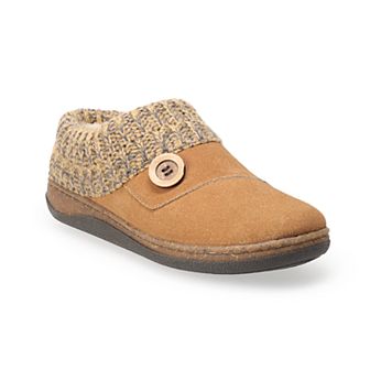 Clarks® Suede Women's Clog Slippers