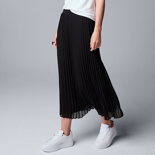 Women's Simply Vera Vera Wang Pleated Skirt