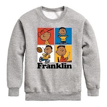 Boys 8-20 Peanuts Franklin Grid Fleece