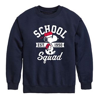 Boys 8-20 Peanuts Snoopy School Squad Fleece