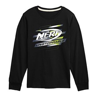 Boys 8-20 Nerf Unstoppable Long Sleeve Graphic Tee