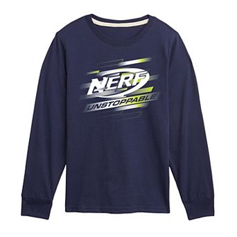Boys 8-20 Nerf Unstoppable Long Sleeve Graphic Tee