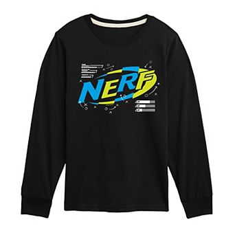 Boys 8-20 Nerf Logo Long Sleeve Graphic Tee