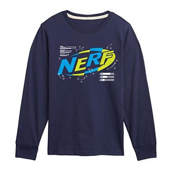 Boys 8-20 Nerf Logo Long Sleeve Graphic Tee
