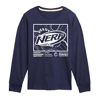 Boys 8-20 Nerf Just Be Ready Long Sleeve Graphic Tee