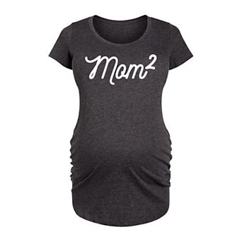 Maternity Mom to the 2nd Power Graphic Tee