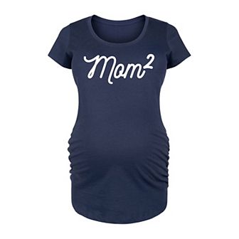 Maternity Mom to the 2nd Power Graphic Tee