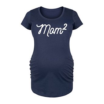 Maternity Mom to the 2nd Power Graphic Tee