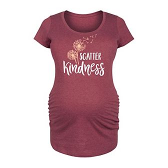 Maternity Scatter Kindness Graphic Tee