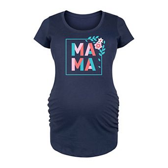 Maternity Floral Mama Graphic Tee