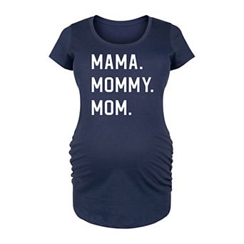 Maternity Family Mama Mommy Mom Graphic Tee