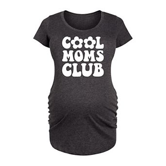 Maternity Cool Moms Club Graphic Tee