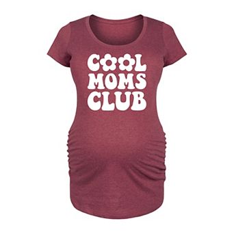 Maternity Cool Moms Club Graphic Tee