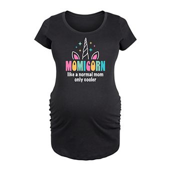 Maternity Momicorn Graphic Tee