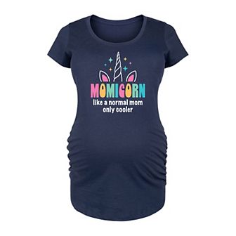 Maternity Momicorn Graphic Tee