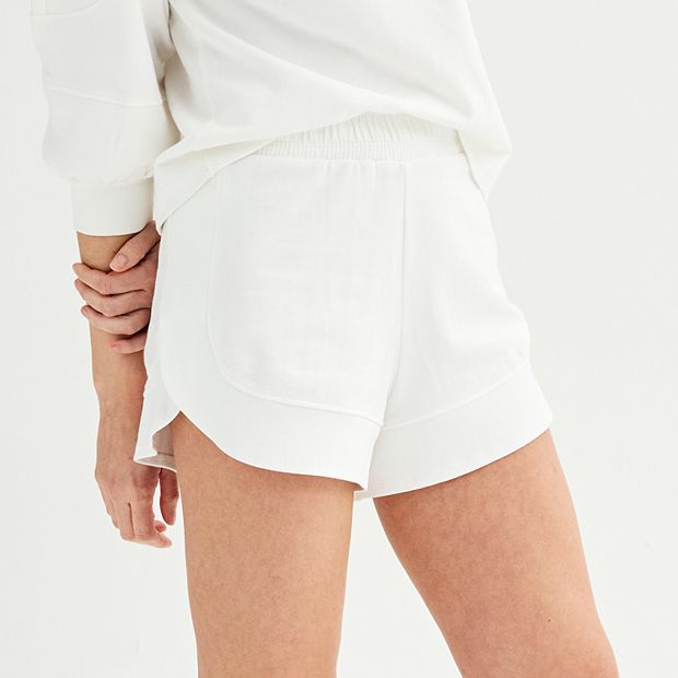 Kohls sweat shorts on sale