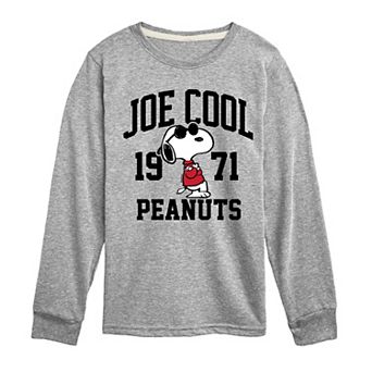 Boys 8-20 Peanuts Snoopy Long Sleeve Graphic Tee