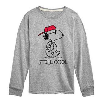 Boys 8-20 Peanuts Snoopy Still Cool Long Sleeve Long Sleeve Graphic Tee