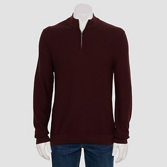 Men's Sonoma Goods For Life® Lightweight 1/4-Zip Sweater
