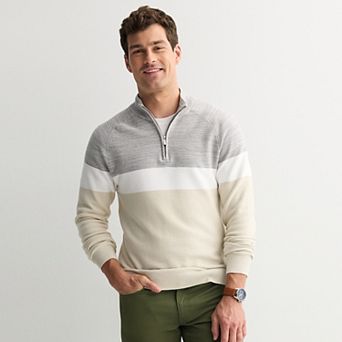 Men's Sonoma Goods For Life® Lightweight 1/4-Zip Sweater