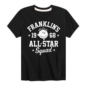 Boys 8-20 Peanuts Franklin's All-Star Squad Graphic Tee