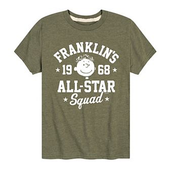 Boys 8-20 Peanuts Franklin's All-Star Squad Graphic Tee