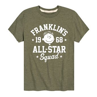 Boys 8-20 Peanuts Franklin's All-Star Squad Graphic Tee