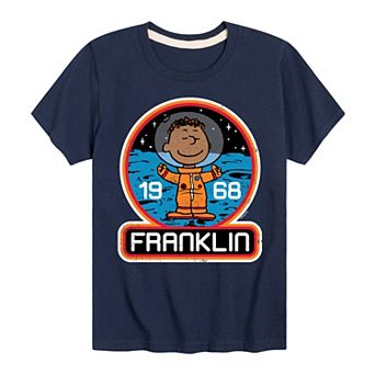 Boys 8-20 Peanuts Franklin Space Graphic Tee