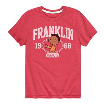 Boys 8-20 Peanuts Franklin 1968 Graphic Tee