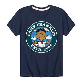 Boys 8-20 Peanuts Camp Franklin Graphic Tee
