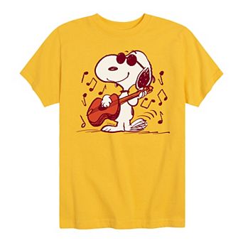 Boys 8-20 Peanuts Joe Cool Guitar Graphic Tee