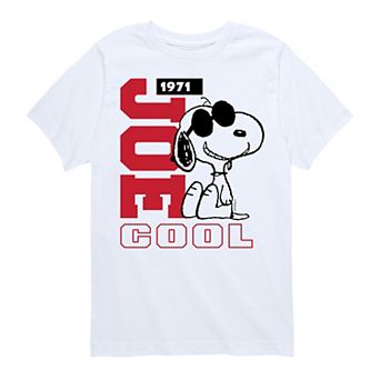 Boys 8-20 Peanuts Joe Cool Collegiate Graphic Tee