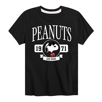 Boys 8-20 Peanuts Joe Cool Collegiate Graphic Tee