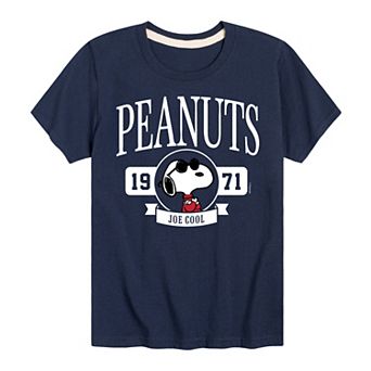 Boys 8-20 Peanuts Joe Cool Collegiate Graphic Tee