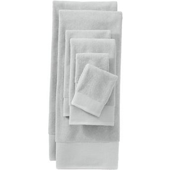 Lands' End Turkish Cotton Luxe 6 pc Towel Set
