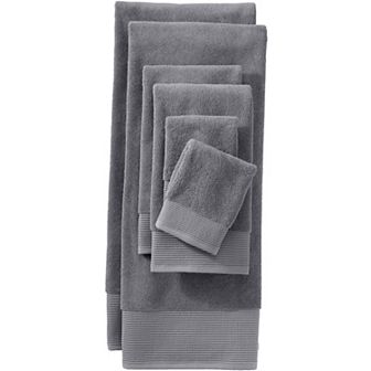 Lands' End Turkish Cotton Luxe 6 pc Towel Set